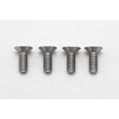 YOKOMO Titanium Hex Screw Flat Head M3 X 8mm (4pcs)