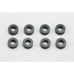 YOKOMO 3 X6 X2.5mm Aluminum Shim(8pcs Black)