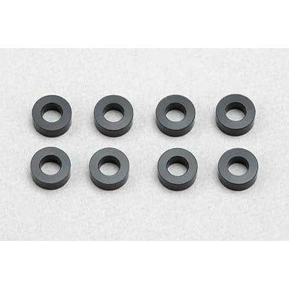 YOKOMO 3 X6 X2.5mm Aluminum Shim(8pcs Black) 3 YOKOMO 3 X6 X2.5mm Aluminum Shim(8pcs Black)